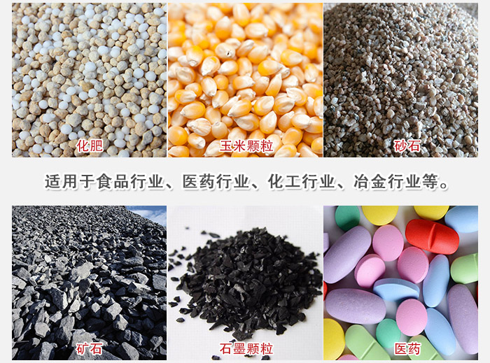 直線篩分機(jī)適用范圍：直線篩主要篩分一些散狀的顆?；蚍蹱畹奈锪?。