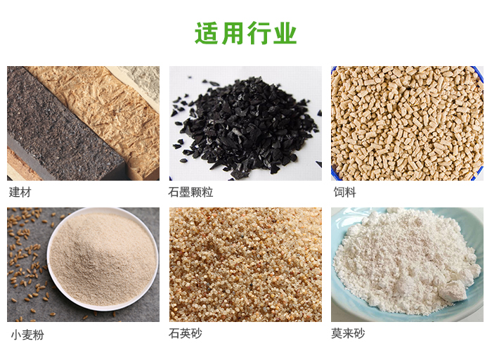 高頻振動篩主要用于化工，建材，石墨顆粒，飼料，小麥粉，石英砂，豆漿，果汁等各種物料的干法、濕法篩分、分級、脫水，過濾。